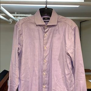 Hugo Boss Shirts - Hugo Boss Slim Fit Purple Dress Shirt Hugo Boss Shirts - Hugo Boss Slim Fit Purple Dress Shirt